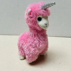 Ty Beanie Babies Lana Llamacorns Pink Unicorn Plush Stuffed Animal 10 Inch Kids